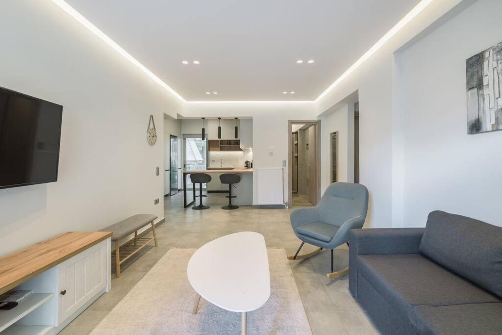 Stylish Zografou Apartement Atenas Exterior foto