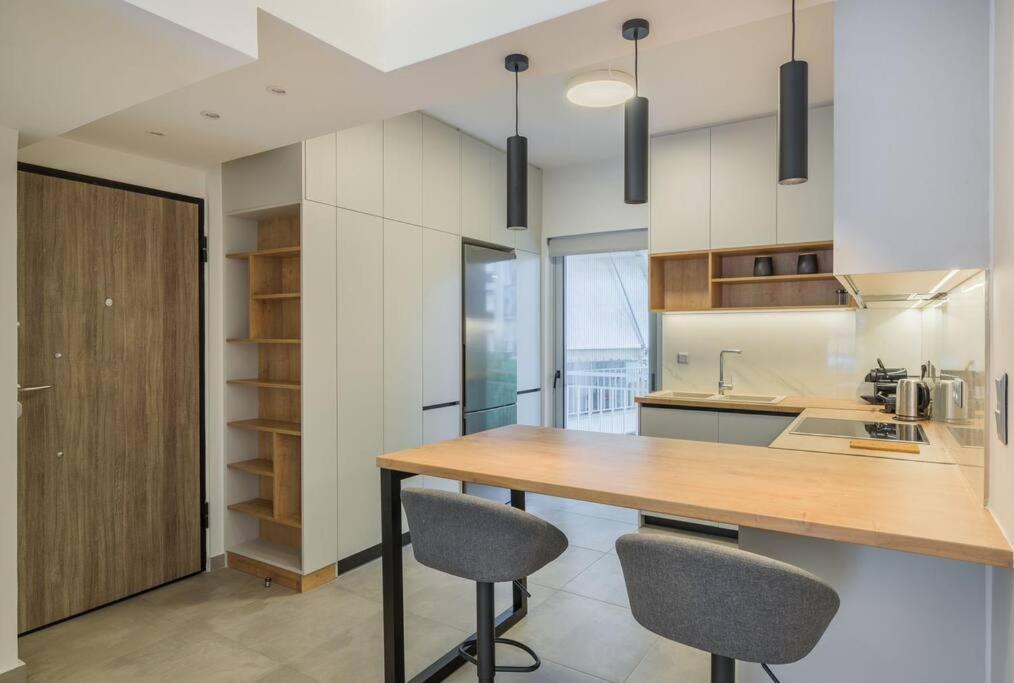 Stylish Zografou Apartement Atenas Exterior foto