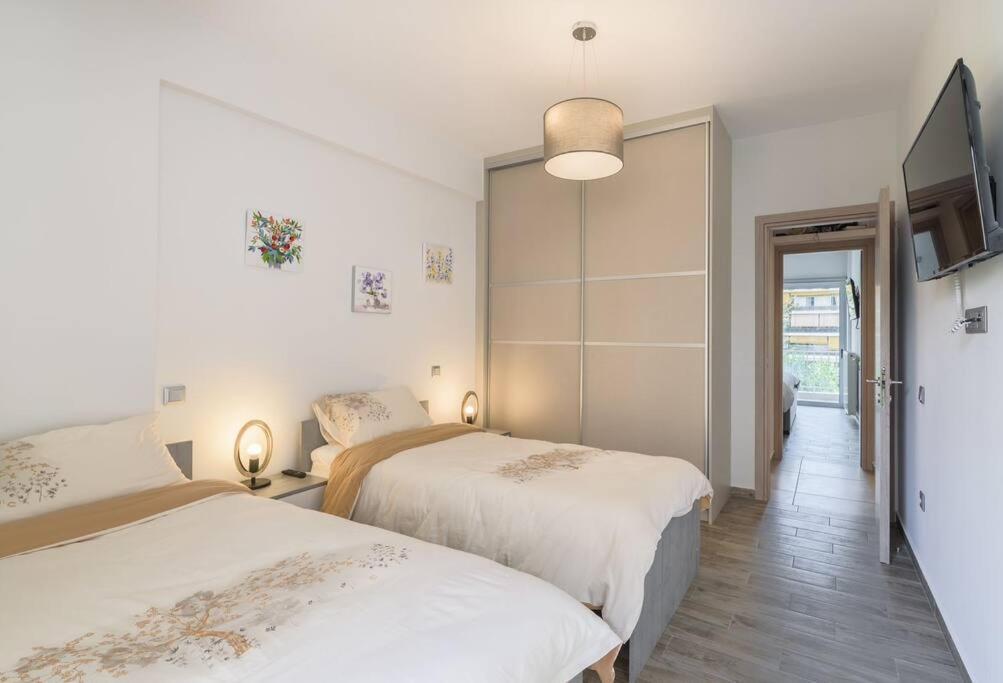 Stylish Zografou Apartement Atenas Exterior foto