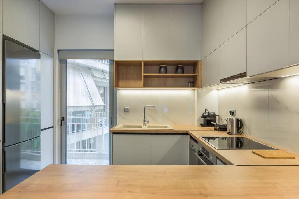 Stylish Zografou Apartement Atenas Exterior foto